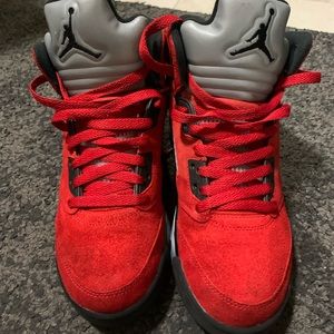 Mens Jordan Retro 5 Raging Bulls Sz 8.5